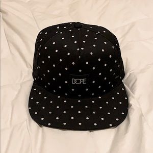 DOPE Polkadot Snapback Hat | NWOT